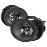 2015-2018 Dodge Challenger H11 12V/55W Projector Fog Lights Kit Chrome/Clear