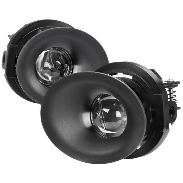 2015-2018 Dodge Challenger H11 12V/55W Projector Fog Lights Kit Chrome/Clear