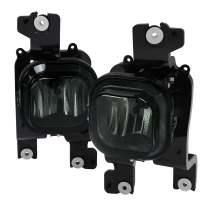 2008-2010 Ford F-250/350/450/550 Super Duty Fog Lights & Switch Chrome/Smoke