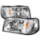 1993-1997 Ford Ranger Factory V2 Headlights Corner Signal Lights Chrome