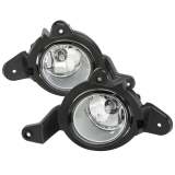 2018-2019 Toyota C-HR 12V/55W H11 Fog Lights Kit Chrome Housing/Clear Lens