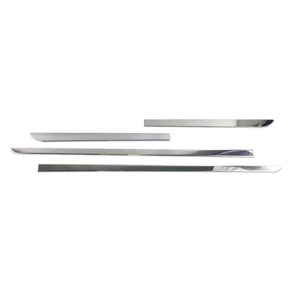 2015-2016 Kia Sportage Side Door Molding Trim Skirt Garnish Stainless Steel Silver 4Pcs