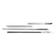 2015-2016 Kia Sportage Side Door Molding Trim Skirt Garnish Stainless Steel Silver 4Pcs