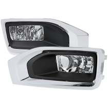 2015-2018 GMC Yukon/Yukon XL Bumper Fog Lights Kit Chrome Housing/Clear Lens