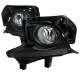 2015-2016 Toyota Highlander H16 Fog Lights Kit Chrome Housing/Clear Lens