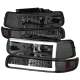 1999-2002 Chevy Silverado 1500 2500/Tahoe Suburban LED Headlights Chrome&Smoke