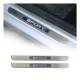 Mitsubishi Mirage Door Sill Scuff Plate Illuminated Sport Stainless Steel Silver 2 Pcs