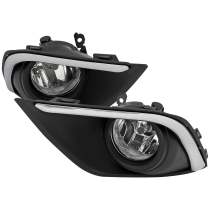 2016-2020 Mitsubishi Outlander H16 Fog Lights Kit Chrome Housing/Clear Lens