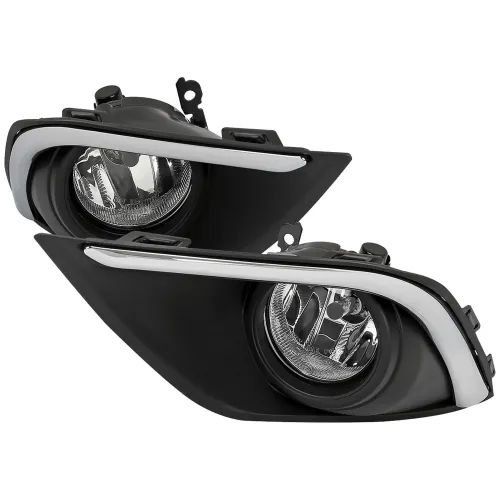 2016-2020 Mitsubishi Outlander H16 Fog Lights Kit Chrome Housing/Clear Lens