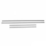 VW Side Door Molding Trim Skirt Garnish Stainless Steel Silver 4 Pcs