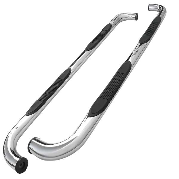2004-2008 Ford F-20150 Super Cab 3 Chrome Stainless Steel Side Step Nerf Bars