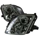 1997-2001 Honda Prelude Projector Headlights SMD LED Light Strip Chrome/Smoke