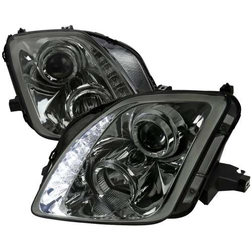 1997-2001 Honda Prelude Projector Headlights SMD LED Light Strip Chrome/Smoke