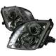 1997-2001 Honda Prelude Projector Headlights SMD LED Light Strip Chrome/Smoke