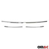2018-2024 VW Tiguan Fog Light Headlight Lamp Surround Trim Silver 3 Pcs