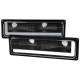 1988-1998 Chevy/GMC C10 C/K LED Strip Bumper Corner Signal Lights Matt Black