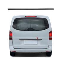 2016-2024 Mercedes Metris Rear Trunk Tailgate Door Handle Cover Stainless Steel Dark