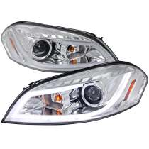 2006-2013 Chevy Impala /Impala Limited /Monte Carlo LED Bar Headlights Chrome