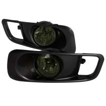 1999-2000 Honda Civic H3 Fog Lights Kit Chrome Housing/Smoke Lens