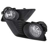 2011-2014 Dodge Charger 12V/35W Fog Lights Kit Chrome Housing/Clear Lens