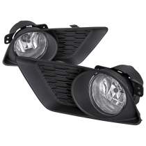 2011-2014 Dodge Charger 12V/35W Fog Lights Kit Chrome Housing/Clear Lens