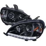 2002-2005 Mercedes Benz W163 ML Class Projector Headlights SMD LED Light Smoke
