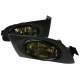 2001-2003 Honda Civic Coupe/Sedan 12V/55W H11 Fog Lights Kit Chrome/Smoke Lens