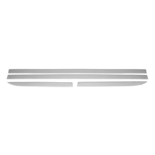 2016-2025 Volvo XC90 Side Door Molding Trim Skirt Garnish Stainless Steel Silver 4 Pcs