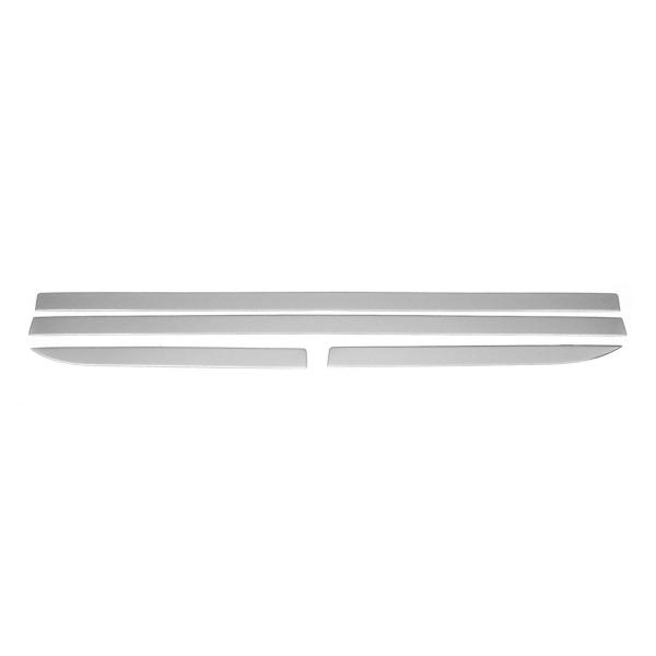 2016-2025 Volvo XC90 Side Door Molding Trim Skirt Garnish Stainless Steel Silver 4 Pcs
