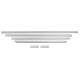 2016-2024 Mercedes Metris L3 Long Side Door Molding Trim Skirt Garnish Stainless Steel 6x