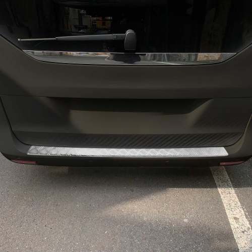 2016-2024 Mercedes Metris Rear Bumper Guard Aluminium Silver