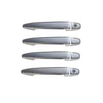 2007-2011 Toyota Camry Car Door Handle Cover Protector Chrome 2 Key Hole
