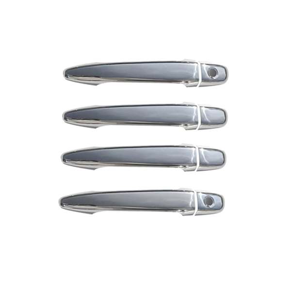 2007-2011 Toyota Camry Car Door Handle Cover Protector Chrome 2 Key Hole