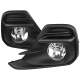 2016-2018 Chevrolet Spark PS24W Fog Lights Chrome Housing/Clear Lens