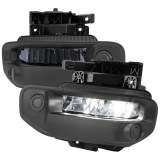 2019-2024 Dodge RAM 1500 LED Fog Lights Kit Chrome Housing/Smoke Lens