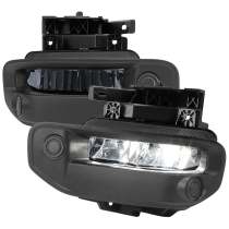 2019-2024 Dodge RAM 1500 LED Fog Lights Kit Chrome Housing/Smoke Lens