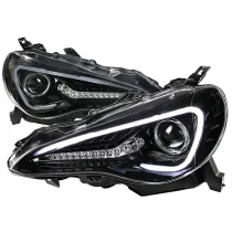2012-2017 Scion FRS/ Toyota 86 LED Bar Headlights Signal Lights Black