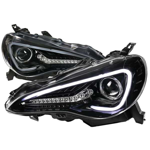 2012-2017 Scion FRS/ Toyota 86 LED Bar Headlights Signal Lights Black