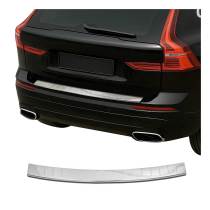2018-2025 Volvo XC60 Rear Bumper Sill Cover Protector Guard Stainless Steel