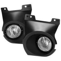 2011-2014 Ford F-20150 Fog Light Bezels Chrome Housing/Clear Lens