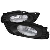 2012 Honda Civic Sedan H11 Fog Lights Kit Chrome Housing/Clear Lens