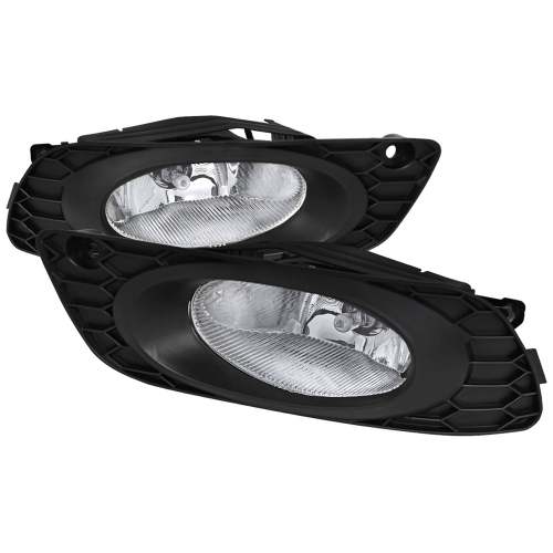 2012 Honda Civic Sedan H11 Fog Lights Kit Chrome Housing/Clear Lens