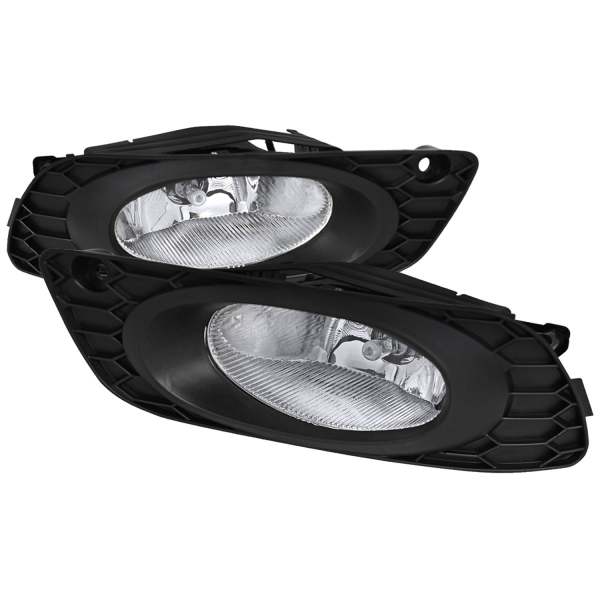 2012 Honda Civic Sedan H11 Fog Lights Kit Chrome Housing/Clear Lens
