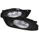 2012 Honda Civic Sedan H11 Fog Lights Kit Chrome Housing/Clear Lens