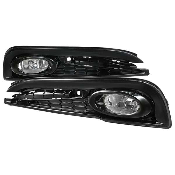 2013-2015 Honda Civic Sedan H11 Fog Lights Chrome Housing/Clear Lens