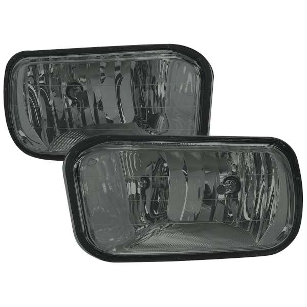 2009-2012 Dodge RAM 1500 / 2010-2018 RAM 2500 3500 H10 Fog Lights Chrome/Smoke