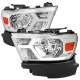 2019-2024 Dodge RAM 1500 Animated LED Bar Factory Headlights Chrome/Clear