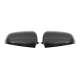 2013-2016 Audi A4 Side Mirror Cover Caps Carbon Fiber Black 2 Pcs