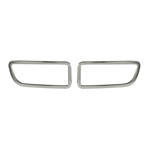 2014-2018 Mercedes Sprinter W906 Rear Reflector Lamp Rim Frame Silver Stainless Steel