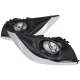 2015-2017 Nissan Versa Sedan H11 Fog Lights Kit Chrome Housing/Clear Lens